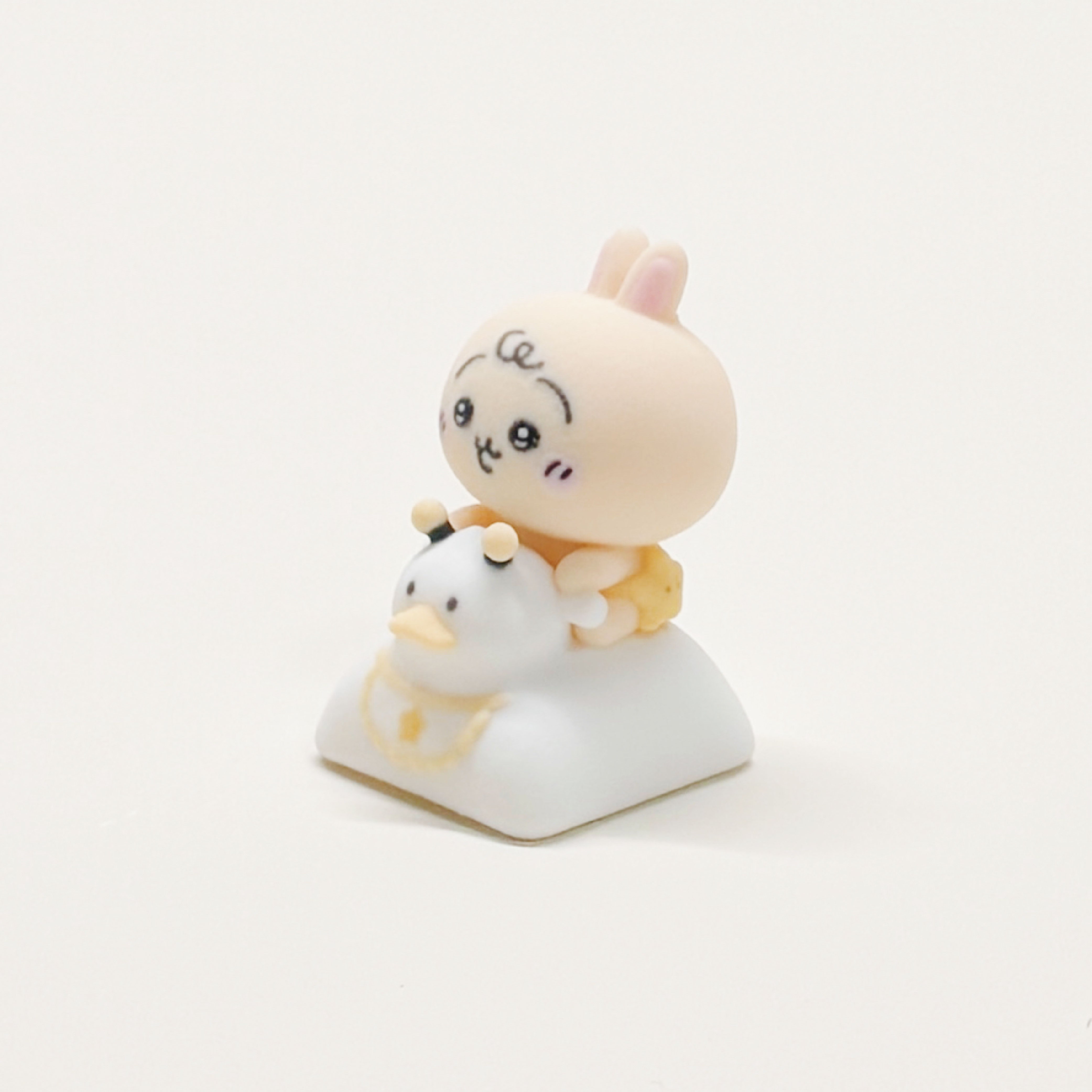 Chiikawa "Duckie Wobble Ride" Artisan Keycaps - 3D Color Printed Collection | Oai Studio