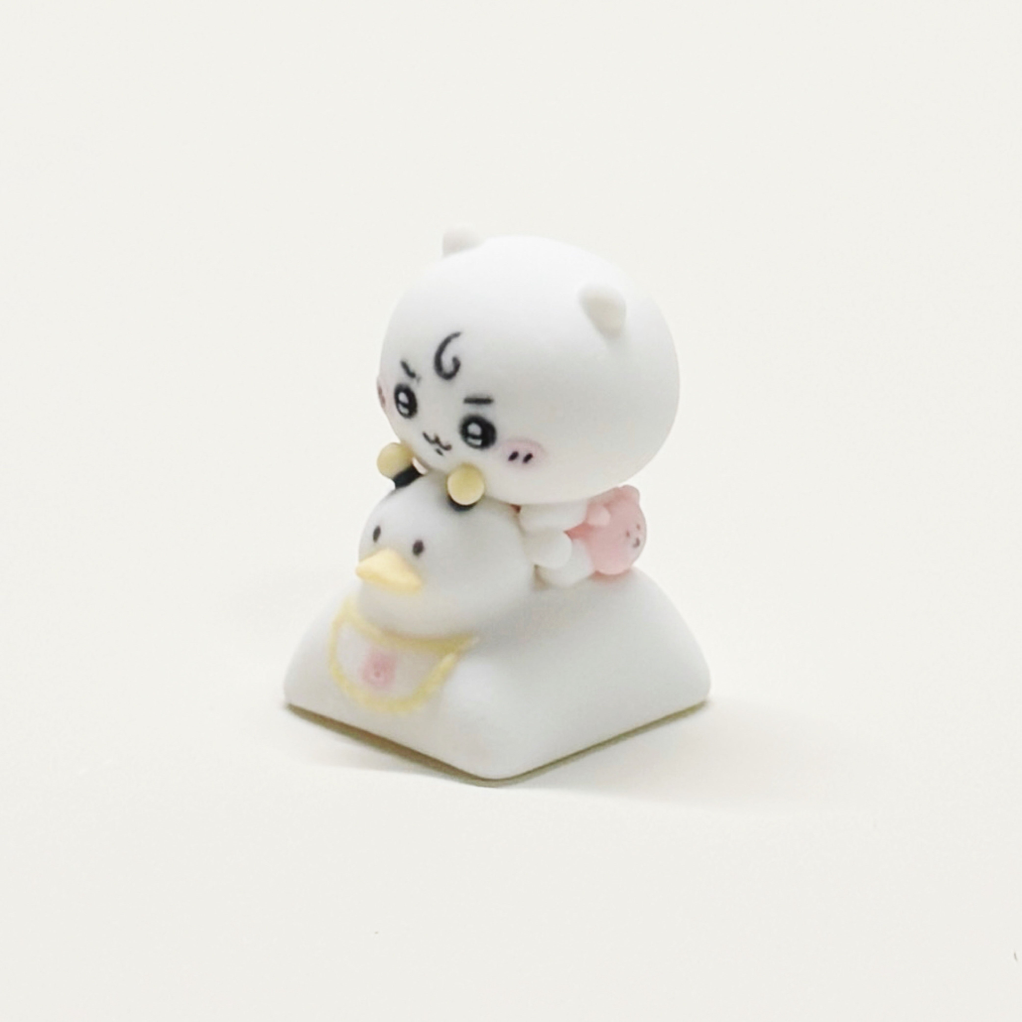 Chiikawa "Duckie Wobble Ride" Artisan Keycaps - 3D Color Printed Collection | Oai Studio