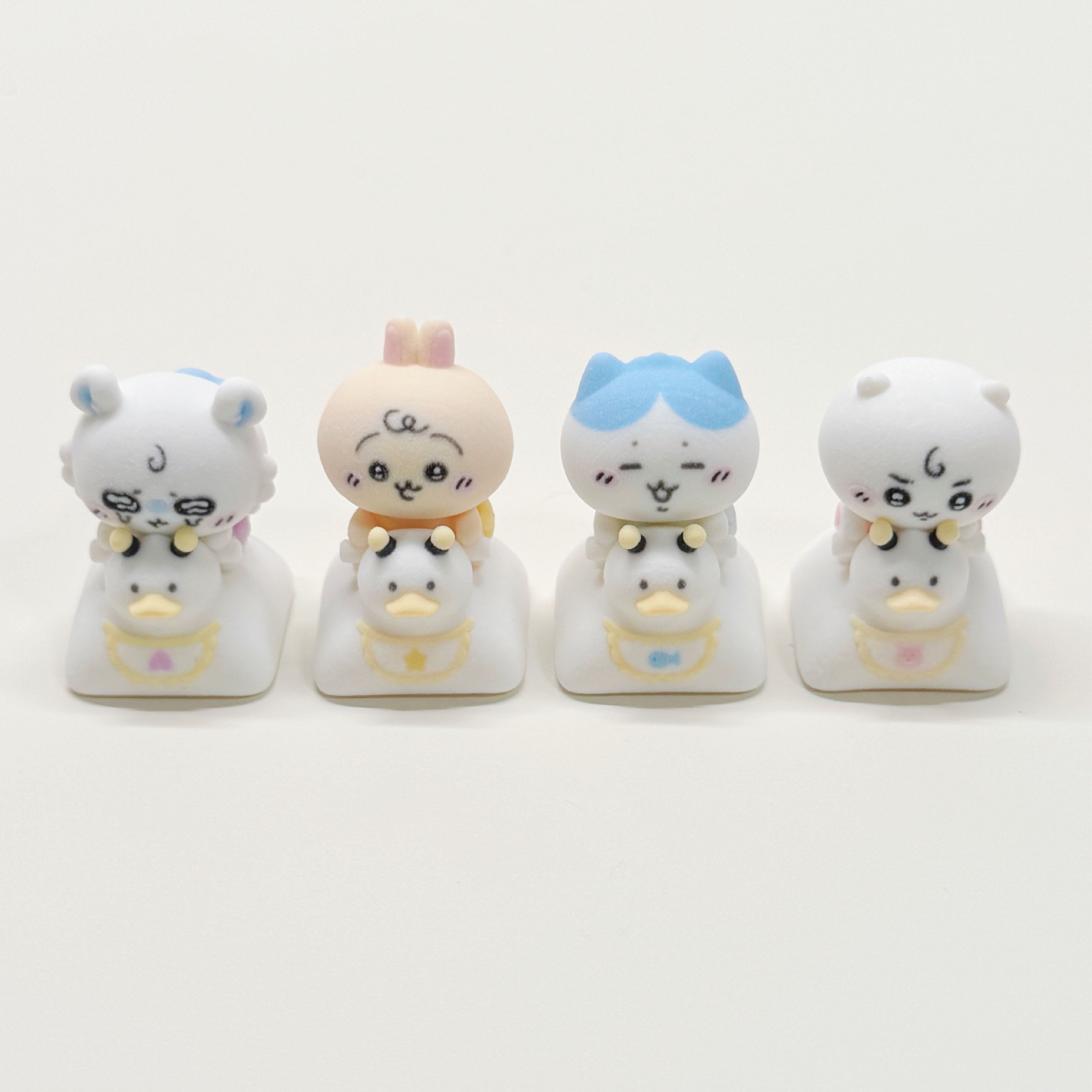 Chiikawa "Duckie Wobble Ride" Artisan Keycaps - 3D Color Printed Collection | Oai Studio