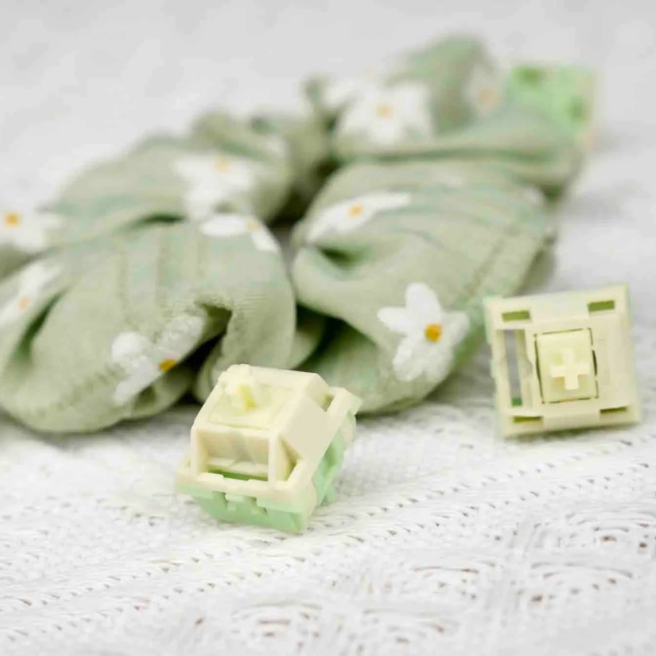 Matcha Pudding Linear Switch — Smooth, Crisp & Creamy | Oai Studio