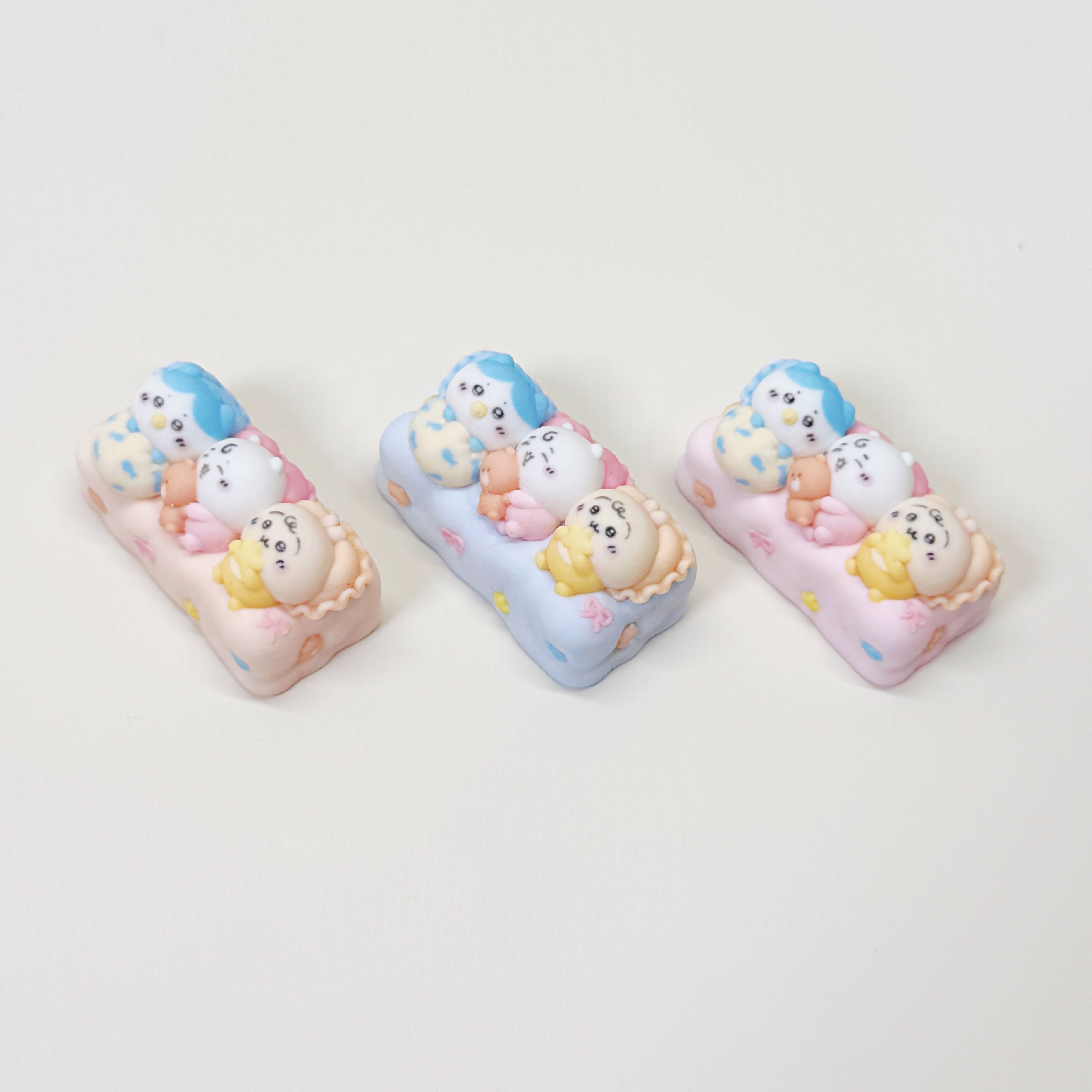 Chiikawa "Sweet Dreams" 2U Artisan Keycap - Backspace Key Custom Design | Oai Studio