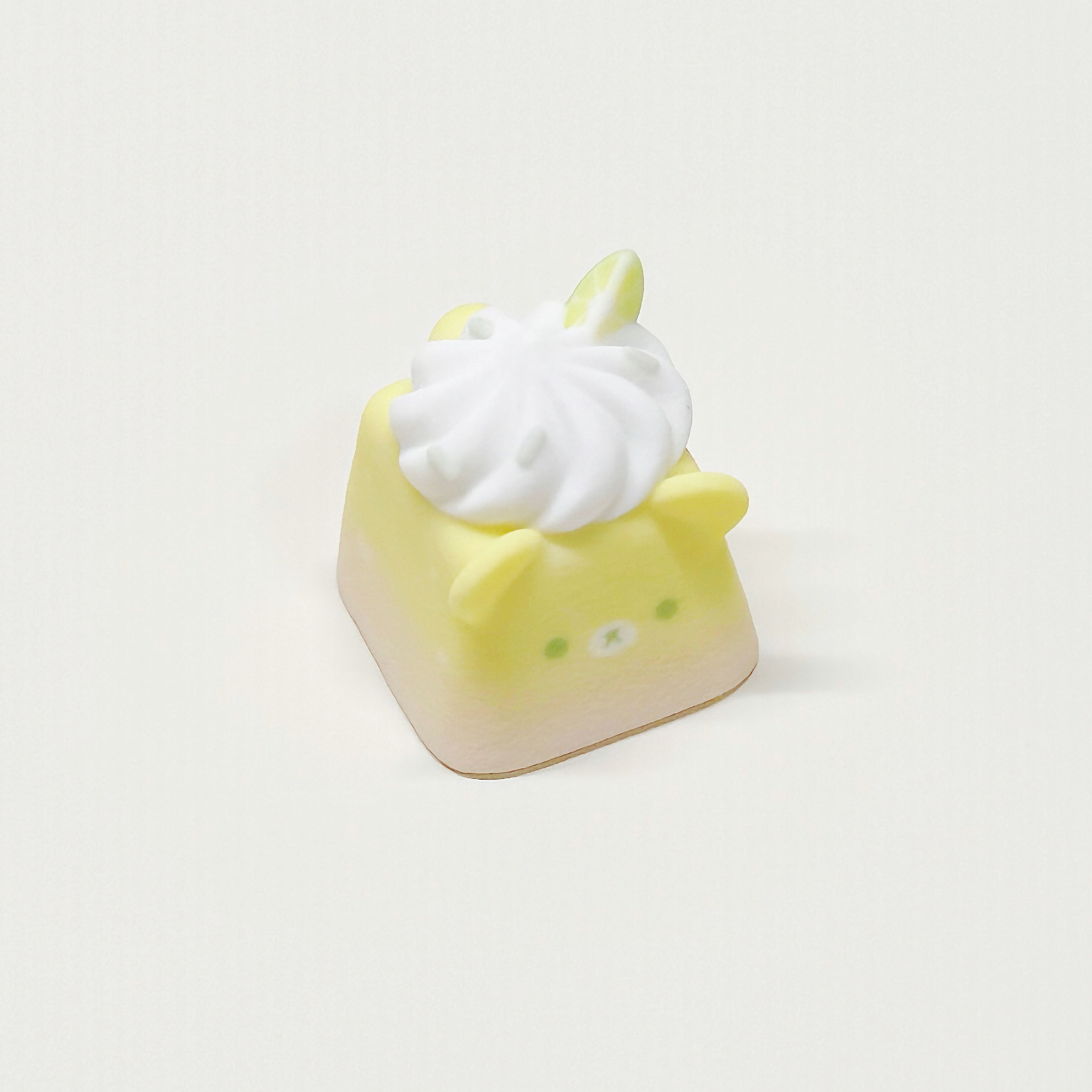Lemonade_cream_bear_keycap_front