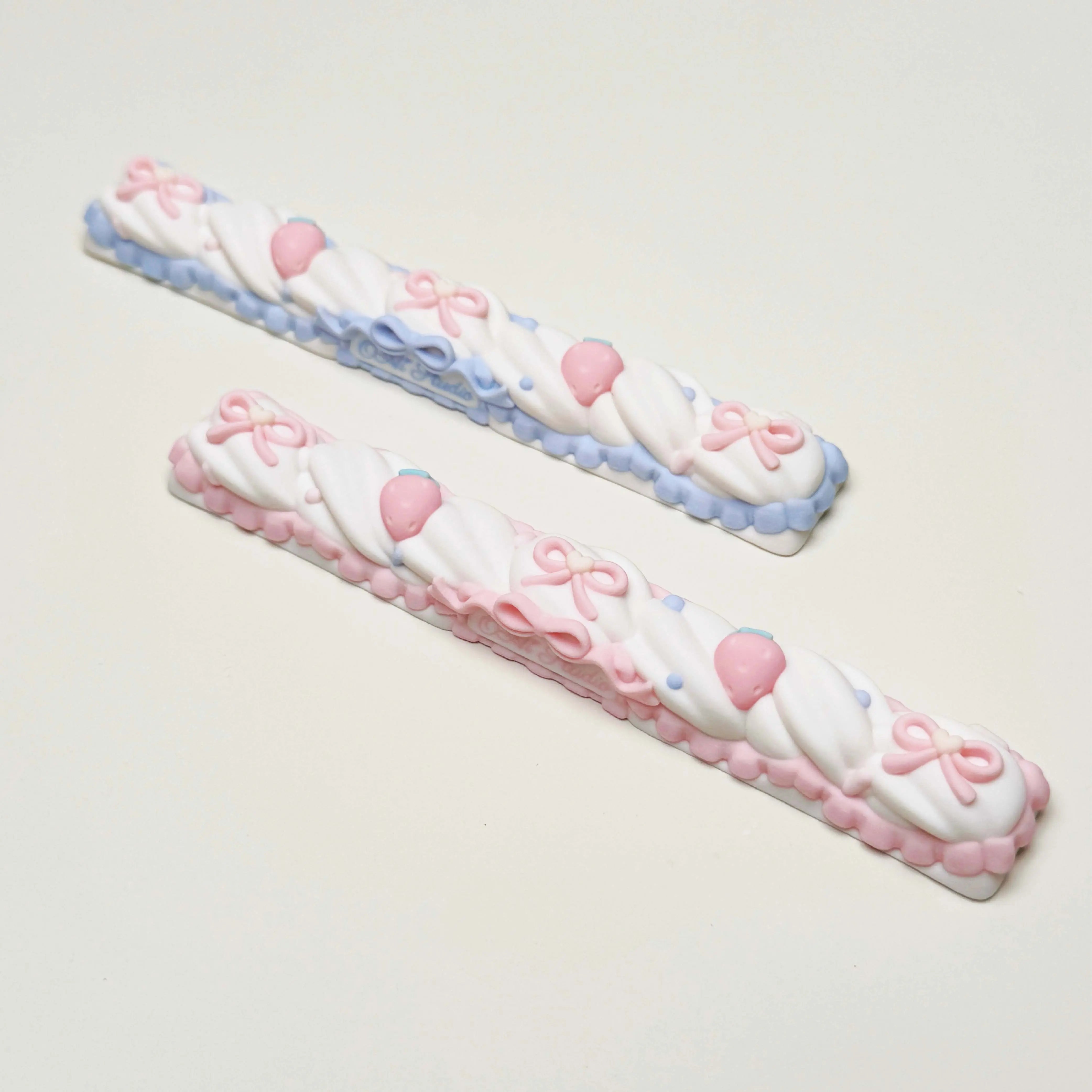 CreamyBar: Soft Marshmallow 3D-Printed Artisan Spacebar Keycap