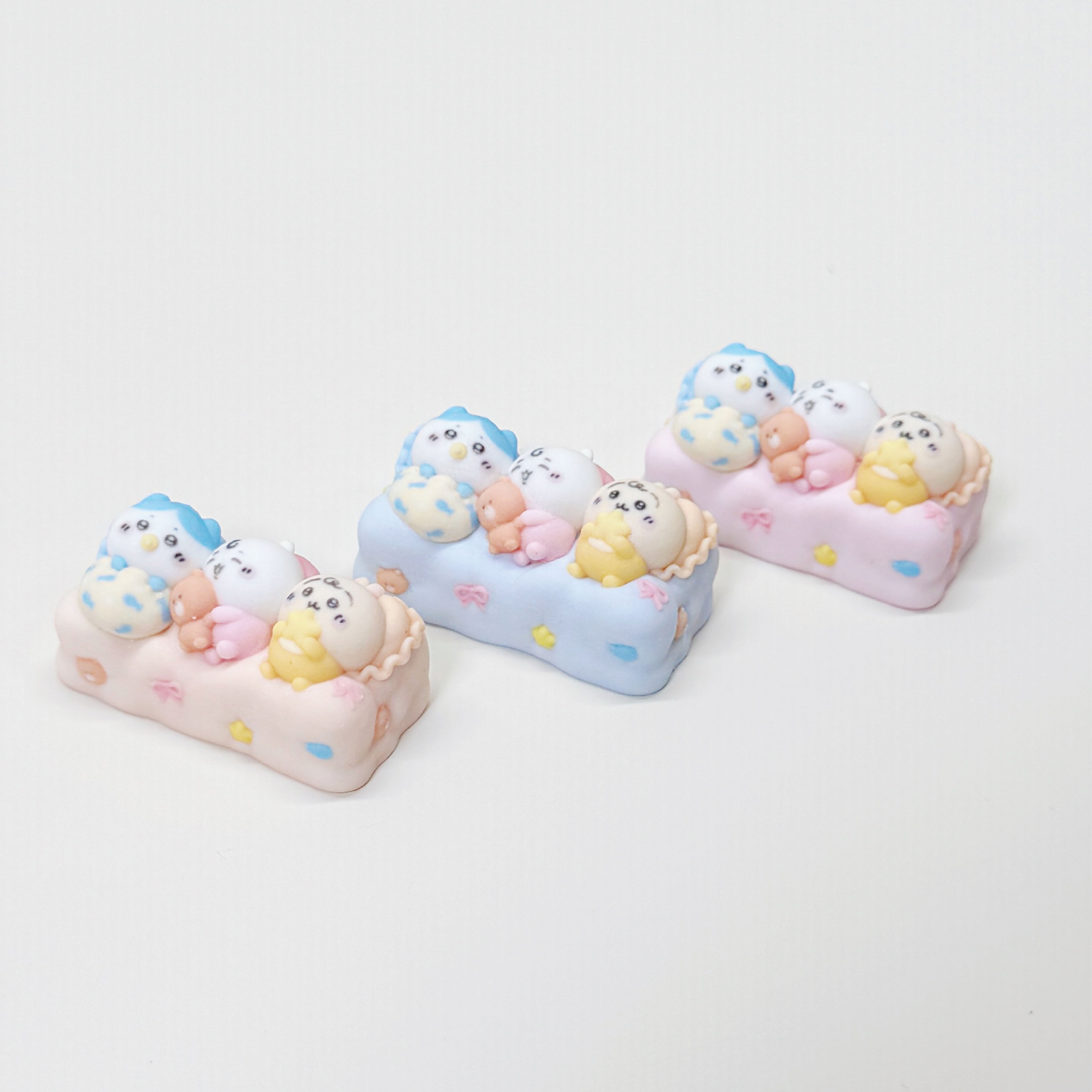 Chiikawa "Sweet Dreams" 2U Artisan Keycap - Backspace Key Custom Design | Oai Studio