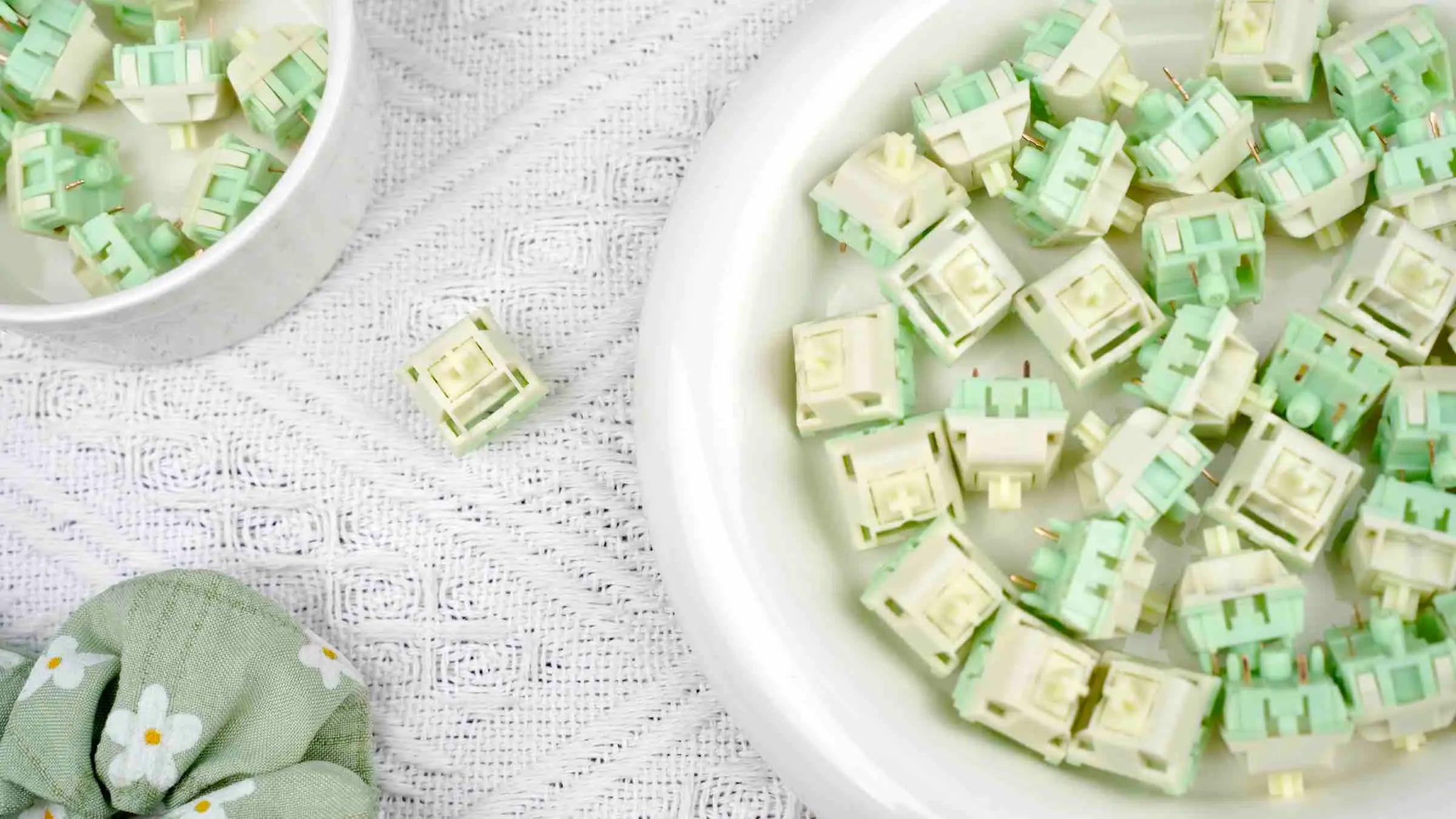 Matcha Pudding Linear Switch — Smooth, Crisp & Creamy | Oai Studio