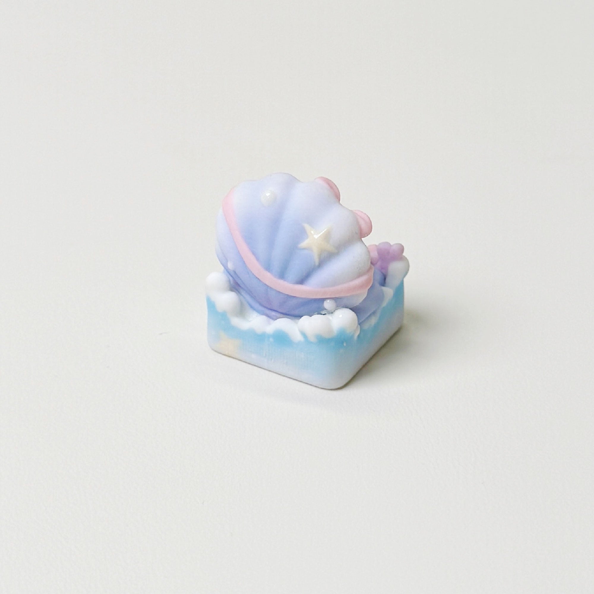 Ocean Magic Cat Series Artisan Keycaps - One-Piece Hand-Painted Maritime Set | Oai Studio