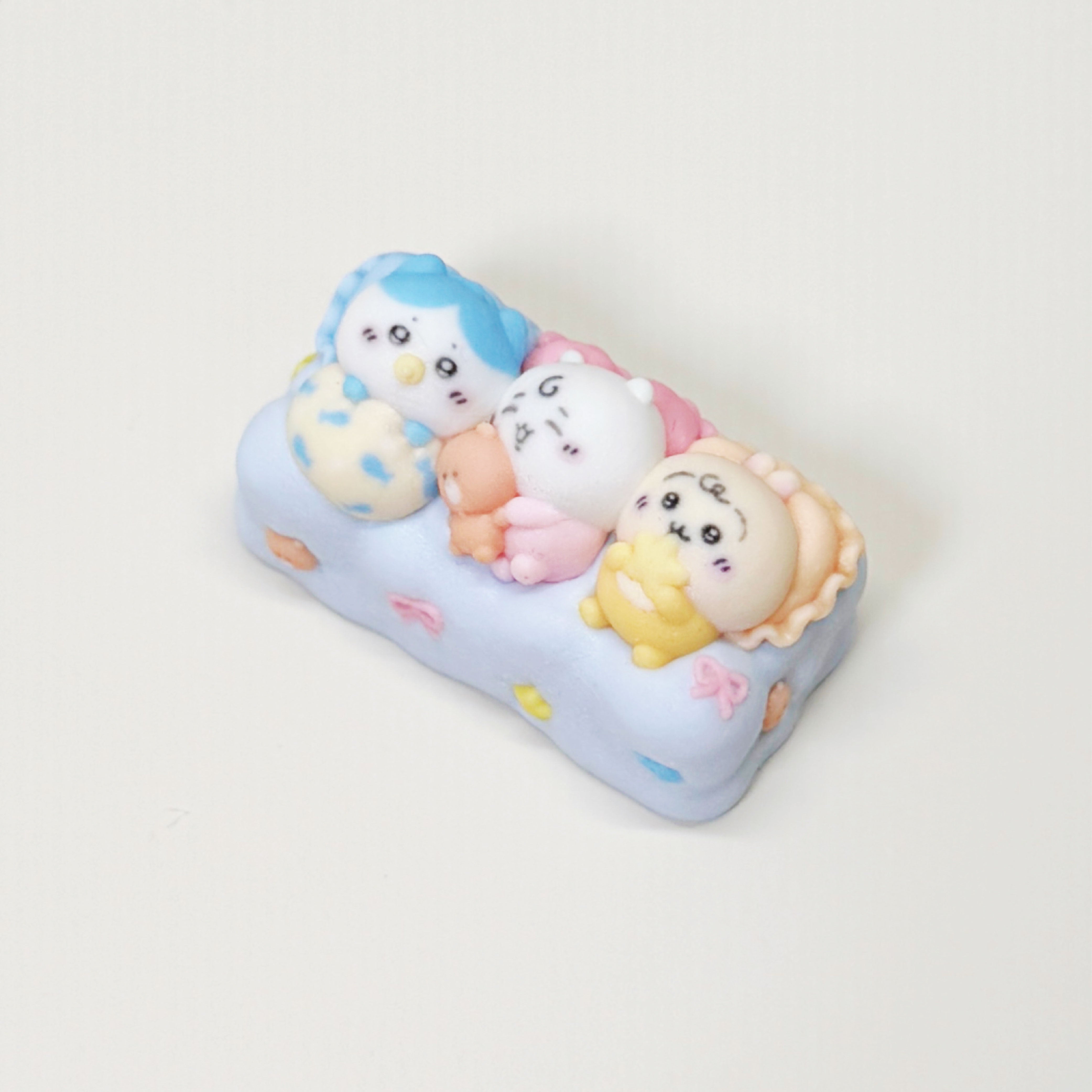 Chiikawa "Sweet Dreams" 2U Artisan Keycap - Backspace Key Custom Design | Oai Studio