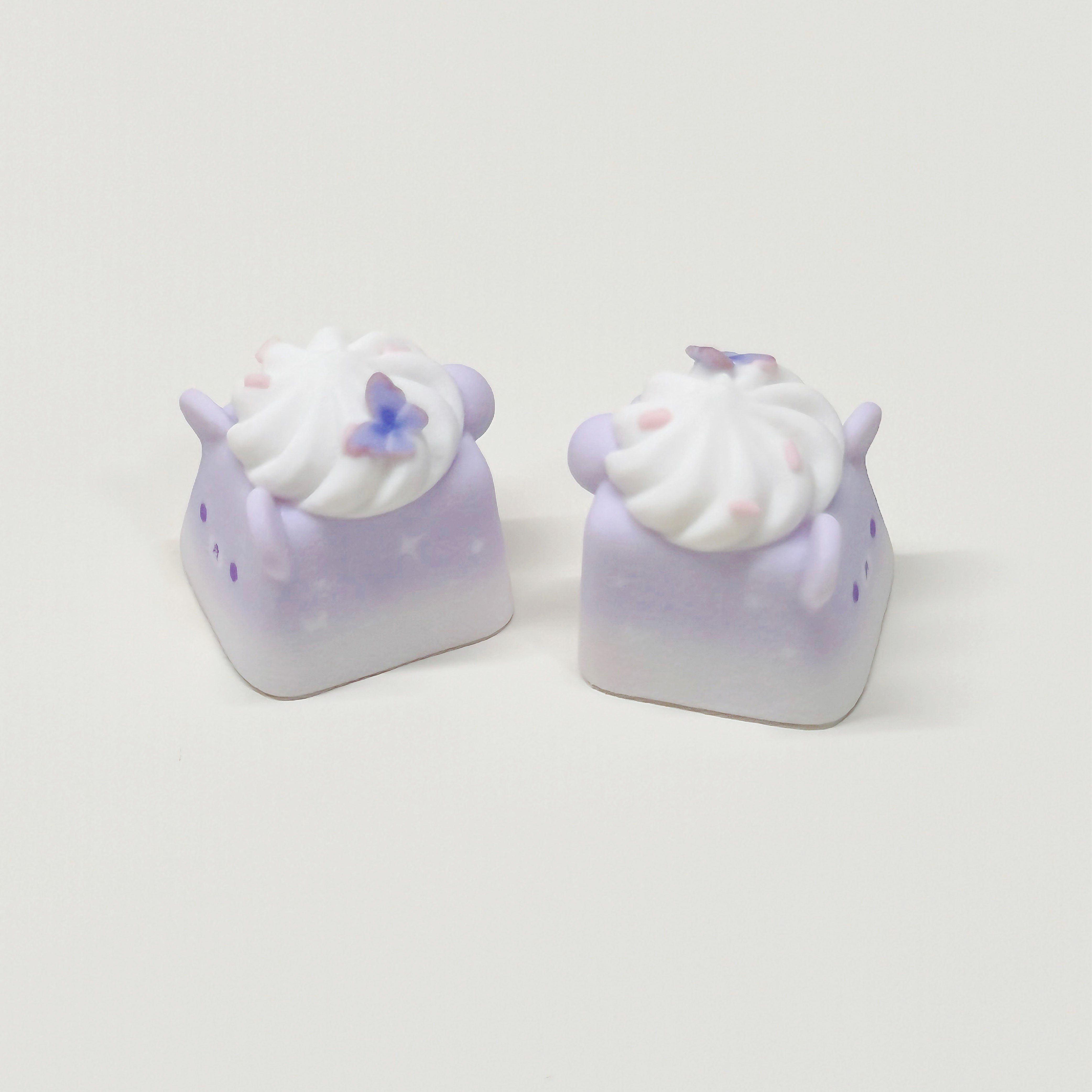 Grape Soda the Cream Bear ｜ Oai Studio ｜ Artisan Mechanical Keycap