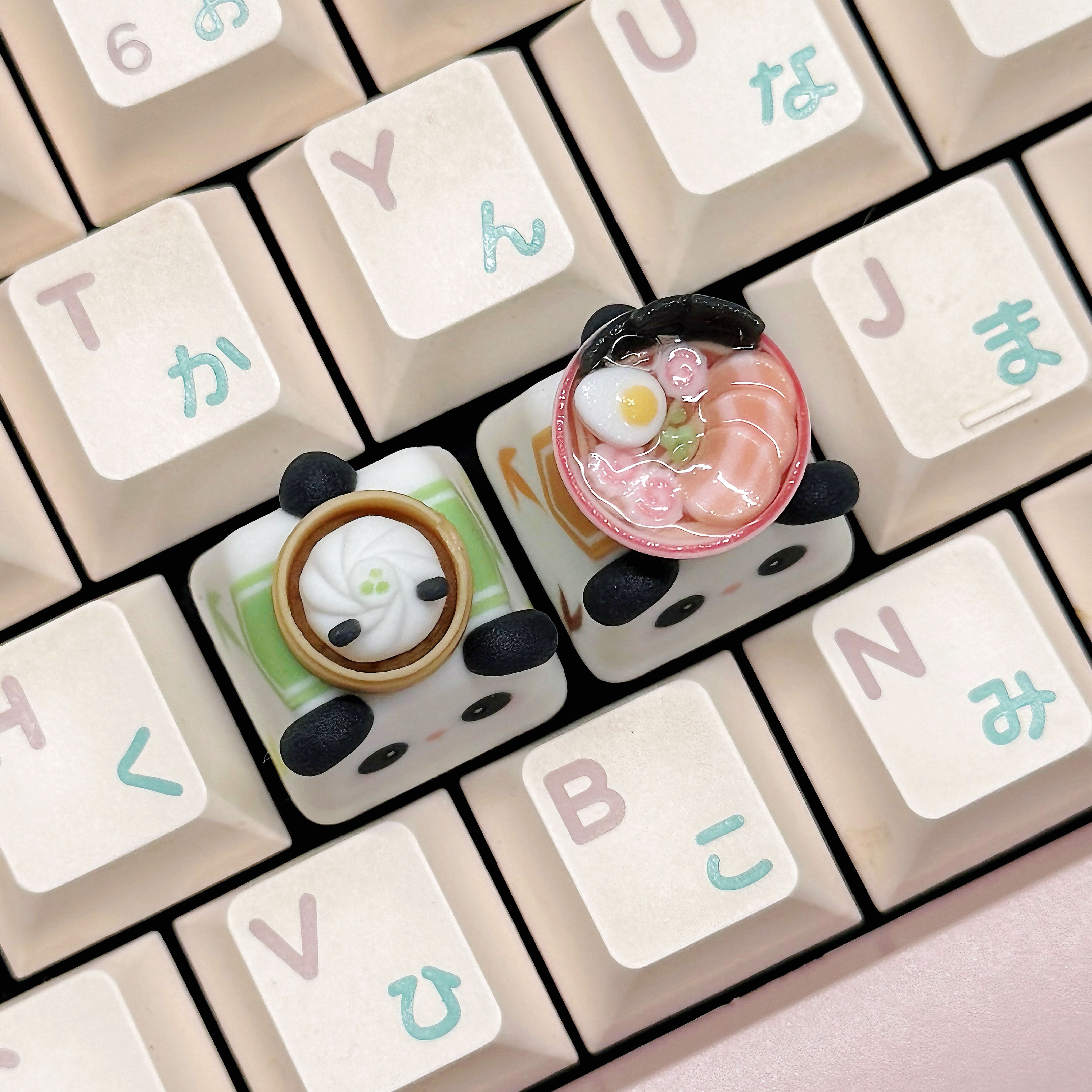 ramen_bao_food_panda_keycap_on_keyboard_top