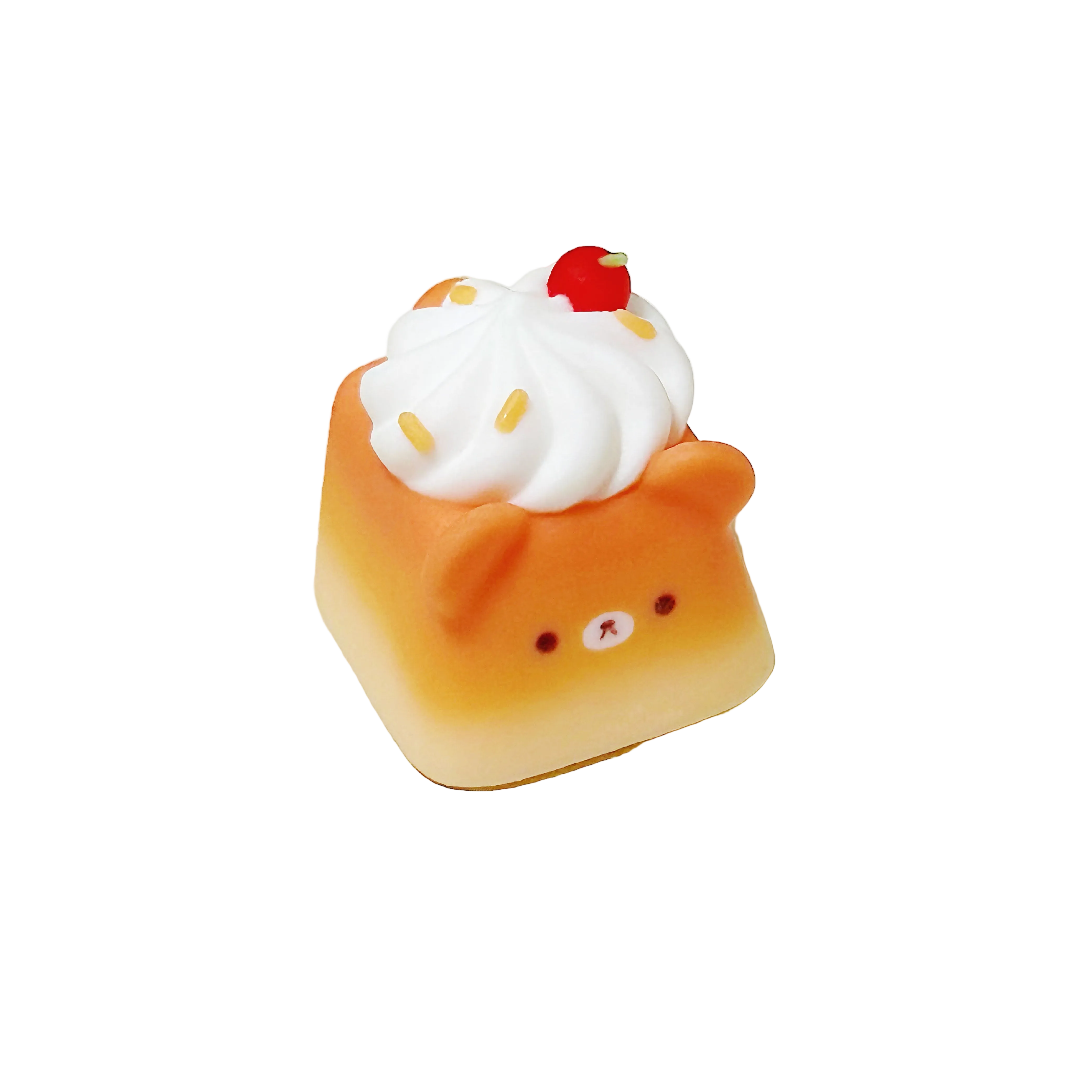 Toast Creamy Bear Series Artisan Keycaps - Collectible Kawaii Bear Set | Oai Studio